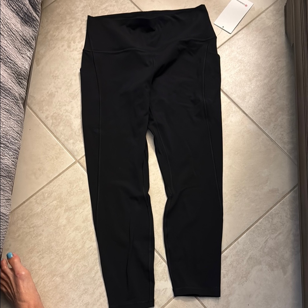 Black High-Waisted Leggings